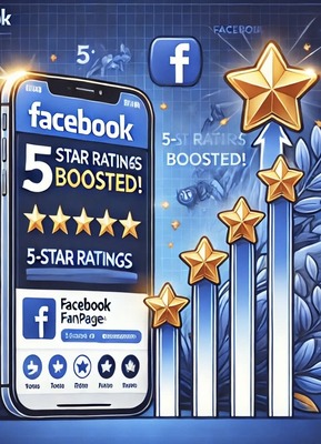 dịch vụ fb giúp tăng đánh giá 5 sao cho fanpage facebook